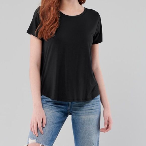 HOLLISTER EASY T- SHIRT WHITE (large) - Picture 3 of 7